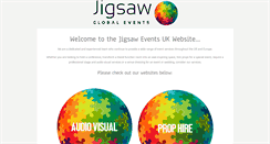 Desktop Screenshot of jigsaw-events.co.uk